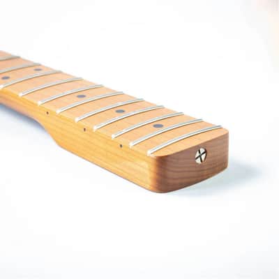 Allparts Select Replacement Jazz Bass Neck Roasted Maple JMF-RM image 6