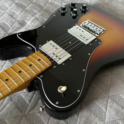 Fender American Vintage II 1975 Telecaster Deluxe Electric Guitar 3-Color Sunburst image 4