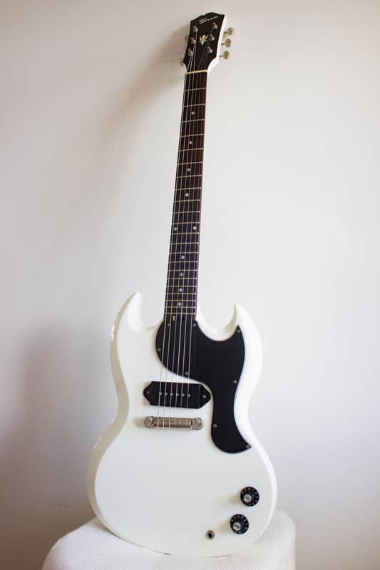 ハッテンバーグ Greco SJR-82 日本製 SG Junior Greco SJR-82 SG Junior Style White 2000 | Reverb