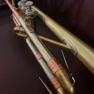 Getzen Super Deluxe Bb Trumpet (1957) SN 78838 (100% lacquer - gold tint)(professional) image 6
