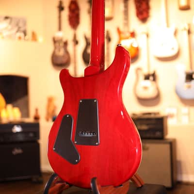 PRS SE Custom 24-08 Electric Guitar - Charcoal Cherry Burst 4094 image 11