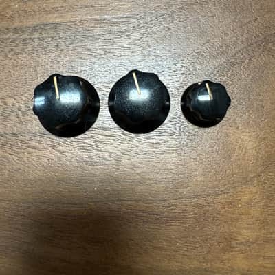Fender Vintage Jazz Bass Knob Set Knobs 1960’s image 1