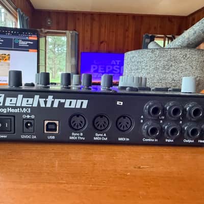 Elektron Analog Heat MKII Stereo Processor with USB Interface 2018 - Black image 2