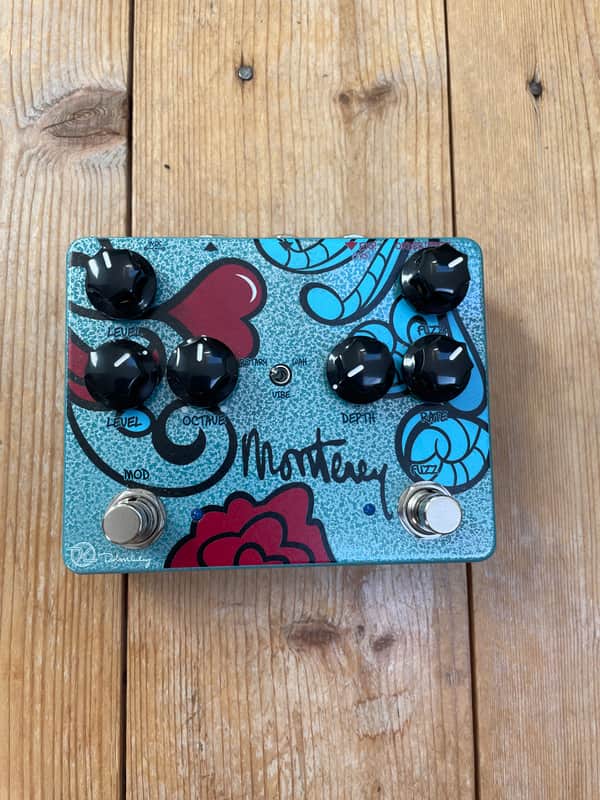 Keeley Monterey Rotary Fuzz Vibe 2016 - Present - Blue / Graphic image 1