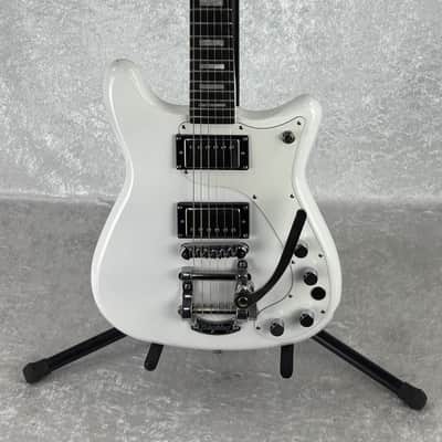 Epiphone Wilshire Custom Shop LTD guitar w/ Bigsby in white finish image 17