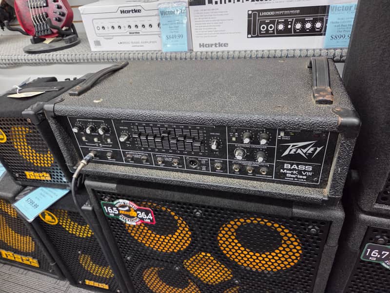 Peavey Bass Mark VIII Head 600 watt with chorus image 1