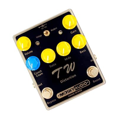 Mosky Audio TW Distortion 2 Toggle Modes with Boost Option Hand Wired image 2