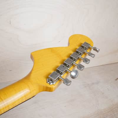Fender MG-69 Mustang '69 Reissue MIJ 2010 Red w/ Matching Headstock EMG Active PUs Japan w/ Bag image 7