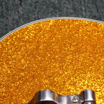 2025 Gretsch G5230T Electromatic Sparkle Jet FT Bigsby Electric Guitar Gold Sparkle 8lbs 6oz image 4