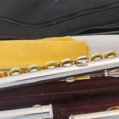 Yamaha YFL-371 Allegro Intermediate Flute *Silver Headjoint *Low-B *Split-E *Made in Japan *Cleaned & Serviced image 15