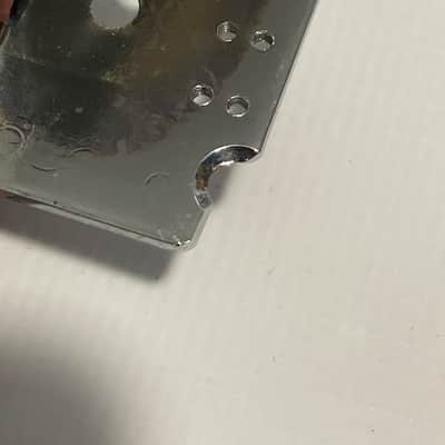 2000's Japan Jackson Licensed JT-580 Floyd Rose Tremolo Bridge Chrome Base Plate image 10
