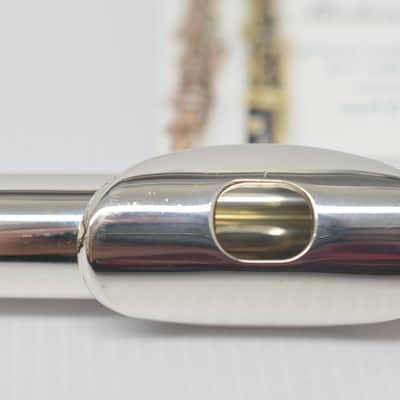Lightly Used Pearl Belsona Silver Plated Student Flute w/ Case image 3
