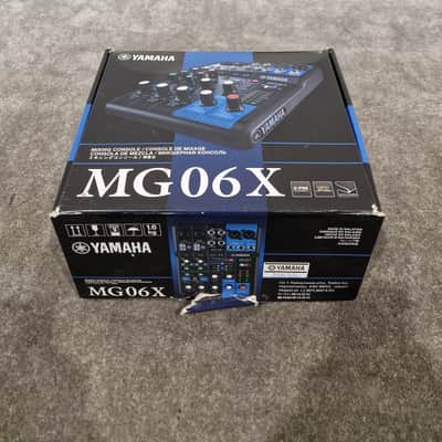 Yamaha MG06X 6-Channel Mixer - Compact Design - Excellent w/ Original Box & Power Supply image 3