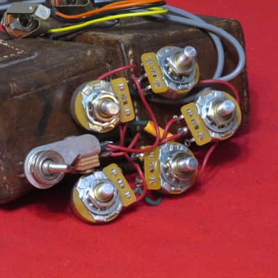 Rickenbacker Model 360 Guitar RICK-O-SOUND Wiring Harness CTS Switchcraft (2007?) image 6