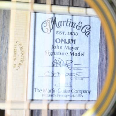 Martin OMJM (2025) John Mayer #2927302 image 13