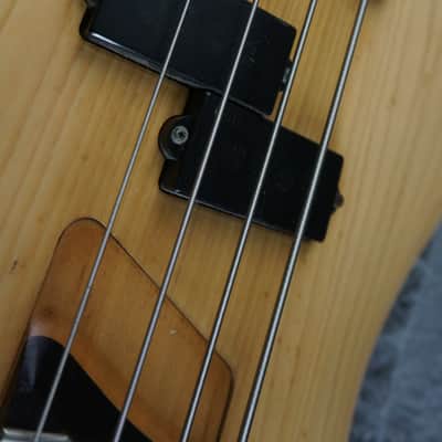 Greco Phoenix Bass MIJ Neck Through Bass Natural Finish Vintage Japan image 10