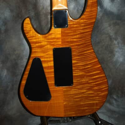 Hamer Californian 1991 Aztec Gold, Solid Flamed Maple body image 3