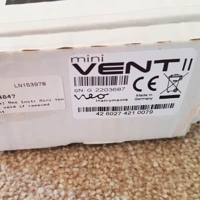 Neo Instruments Mini Vent II Rotary Speaker Cab Simulator Pedal 2010s - Black image 11
