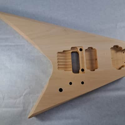 Unfinished Basswood HxH Proline V body trem fits Ibanez (tm) RG and Jem Necks J2423 image 1