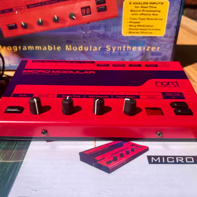 Nord Micro Modular Desktop Virtual Synthesizer 1997 - 2003 - Red image 7