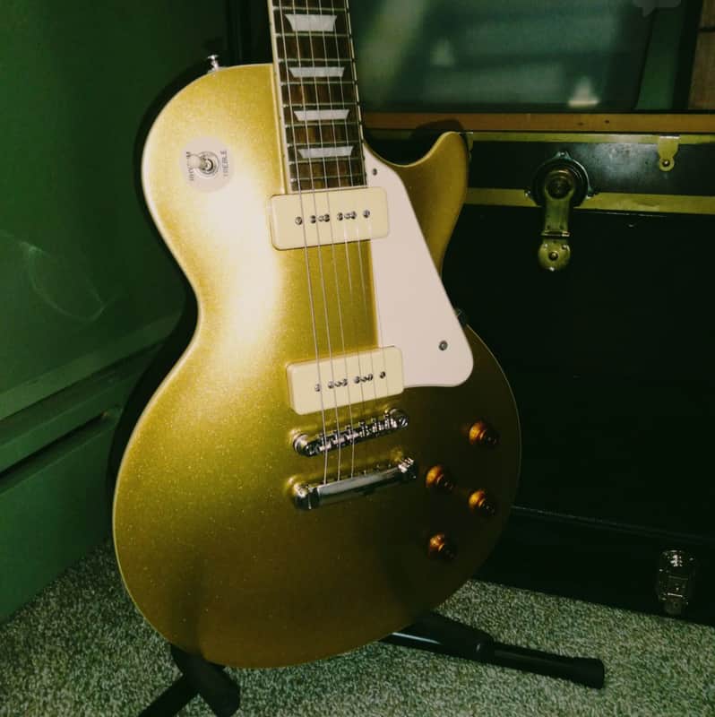 Epiphone '56 Les Paul Standard Goldtop W/OHSC image 1