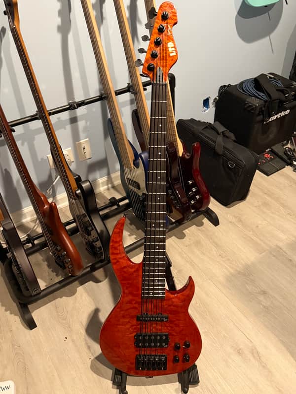 ESP LTD BB-1005 Bunny Brunel Signature 2016 - 2019 - Burnt Orange image 1