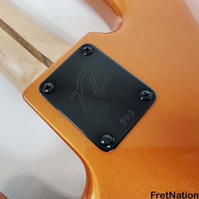 Nordstrand Audio Nordy vJ5 5-String Bass Tangerine Metallic Big Singles 2B PreOwned 11.60lbs # 293 image 19