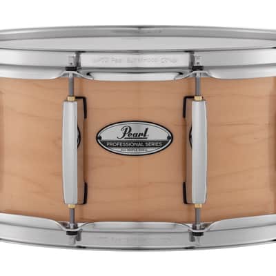 Pearl PMX Professional Series Maple 14x6.5" Natural Maple Lacquer #102 Kit Snare Drum | NEW | Authorized Dealer image 1
