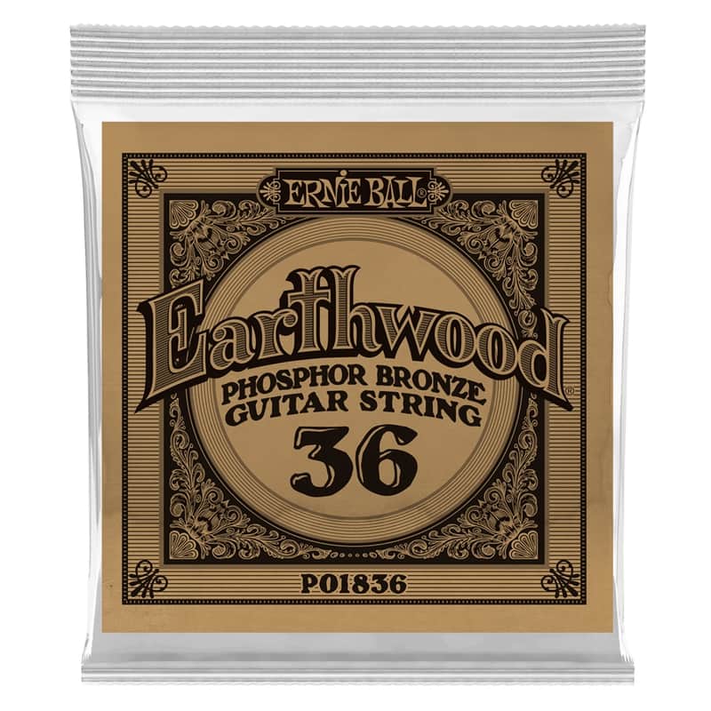 Ernie Ball 1836 Earthwood Phospor Bronze .036 image 1