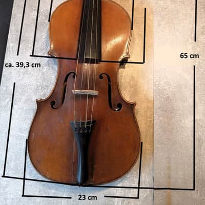 Bratsche / Viola Stempel Antonius Stradivarius Cremona Faciebat 1716 um 1900 image 3