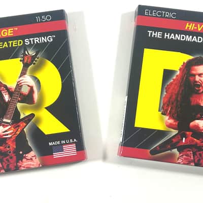 DR DBG-11 Dimebag Darrell Signature Electric Guitar Strings 2 Sets - Extra Heavy (11-50) 2010s - Standard