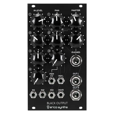 Erica Synths Black Output V2 Eurorack Module image 1