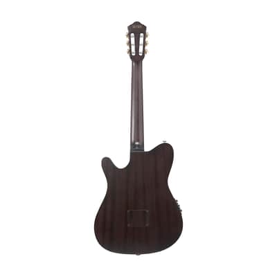Ibanez FRH20QMNCTL Acoustic-Electric Nylon - Cosmic Blue Sunburst Low Gloss image 4