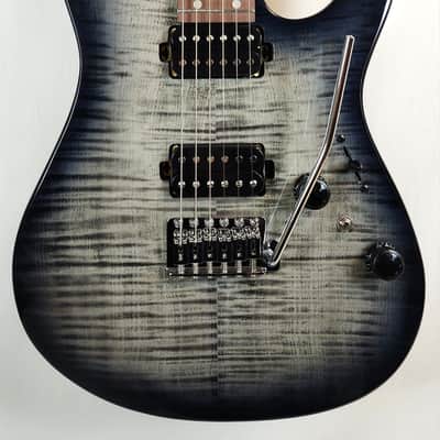 Ibanez AZ24S1F Standard, Flame Maple Top, Transparent Black Sunburst image 1