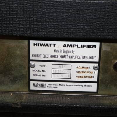 Vintage 1980 Hiwatt Custom 50 DR504 - No Tariffs image 7