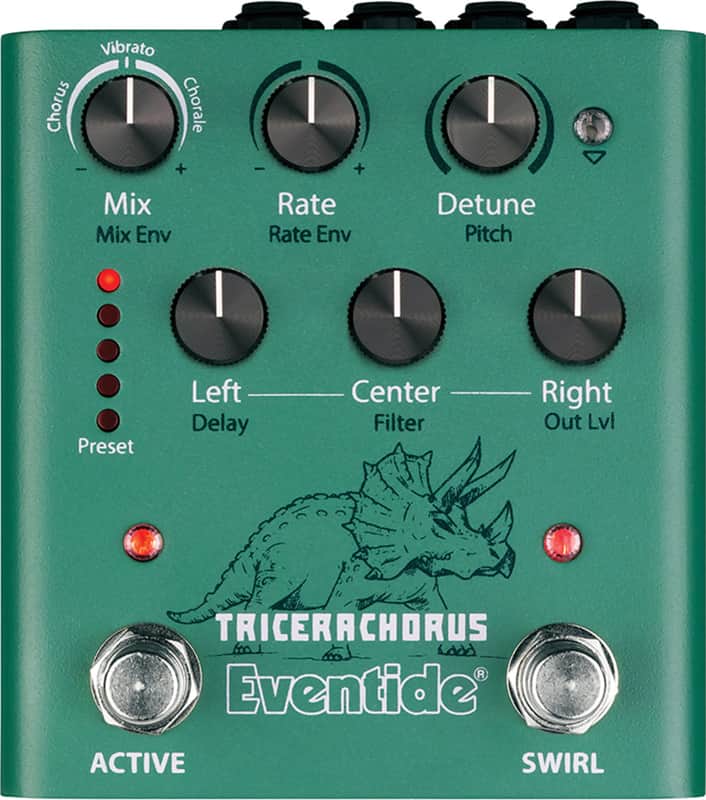 Eventide TriceraChorus Stereo Chorus Effects Pedal image 1