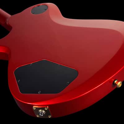 2025 Knaggs Kenai Hollowbody LB with Lightning Bolt F-Hole ~ Candy Apple Red image 4