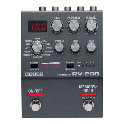 Boss RV-200 Reverb Guitar Pedal image 1