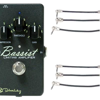 Keeley Bassist + 2x Gator Patch Cable 3 Pack image 1