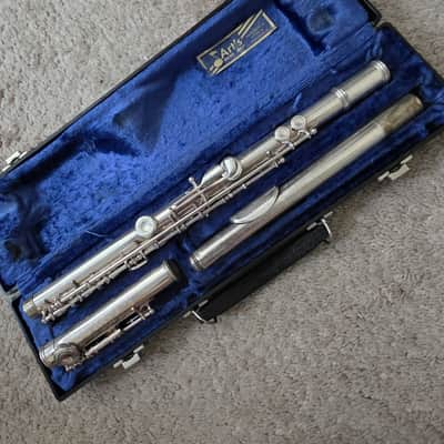 DeFord USA (Emerson) Flute Open Hole Uncommon Model C Foot Inline G & Case- Read image 11
