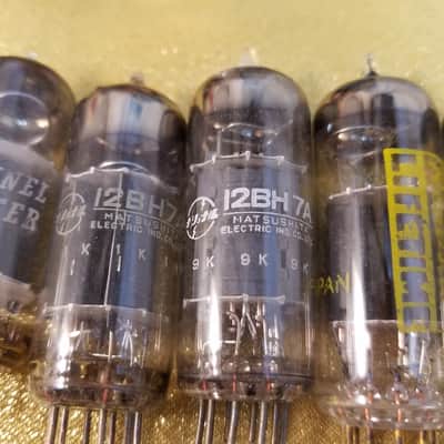 Matsushita etc. ONE (1) 12BH7A tNOS AT1000 TESTED Vacuum Tube Japan Russia 12BH7 dual triode 1959-1976 image 5