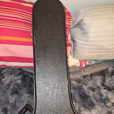Washburn GCEADLX Deluxe Florentine Electric/Acoustic Guitar Case 2010s - Black image 3