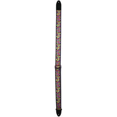 LM FF-15P Retro Series Jacquard Guitar Strap