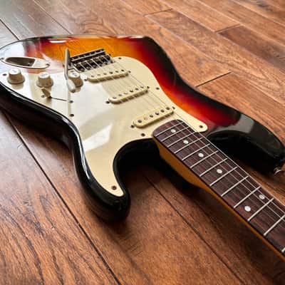 1981 Greco Spacey Sounds Electric Guitar Sunburst MIJ Fujigen Japan image 7