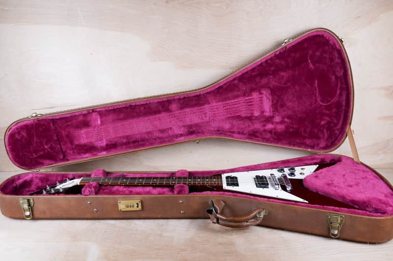 Gibson Flying V '67 Reissue 1998 Cherry w/ OHSC | Reverb