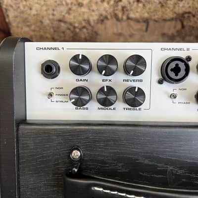 NUX Stageman II Studio AC-60 60-watt 1 x 6.5-inch Acoustic Guitar Combo Amp image 2