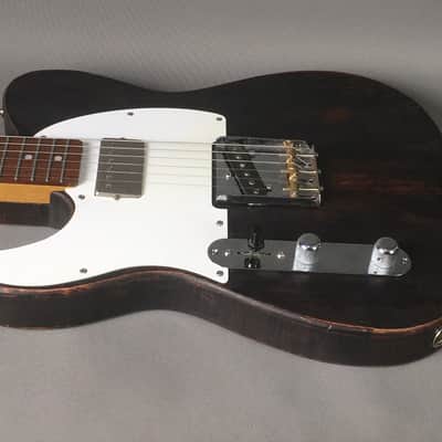 LEFTY! Musikraft Custom Relic Aged Satin Lacquer Tele Guitar Made in USA Classic Toneriders 7.4 Lb HSC image 10
