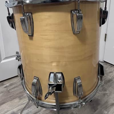 Ludwig Classic Maple 2002 -14” Floor Tom Natural image 3