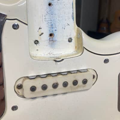 Fender Jaguar 1962 - 1965 - White Refin with Matching Headstock image 19
