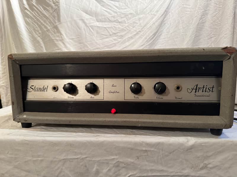 Vintage 1960s Standel Artist Bass Amplifier Head – Model 553B (Rare Tube/Transistor Hybrid) image 1